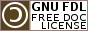 Logo GNU FDL