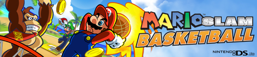 Logo Mario Slam Basketaball